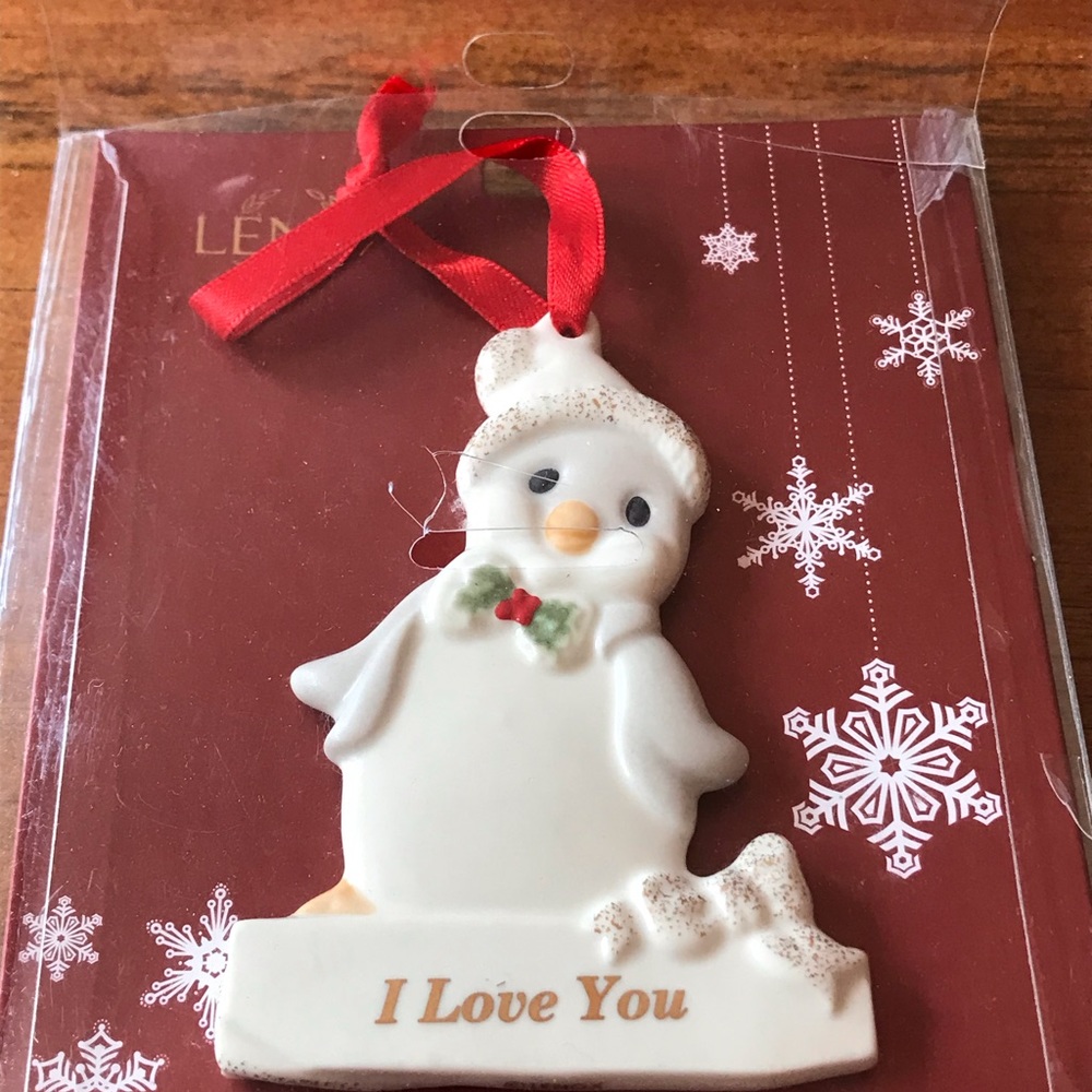 Lenox Christmas Ornament - penguin